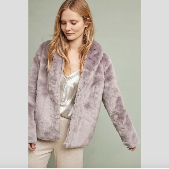 Anthropologie Jackets & Blazers - Anthropologie Newella Faux Fur Jacket